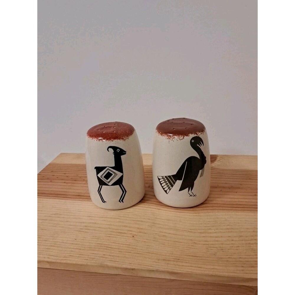 Kay Mallek Vintage Original Tuson Arizona Salt & Pepper Shakers
